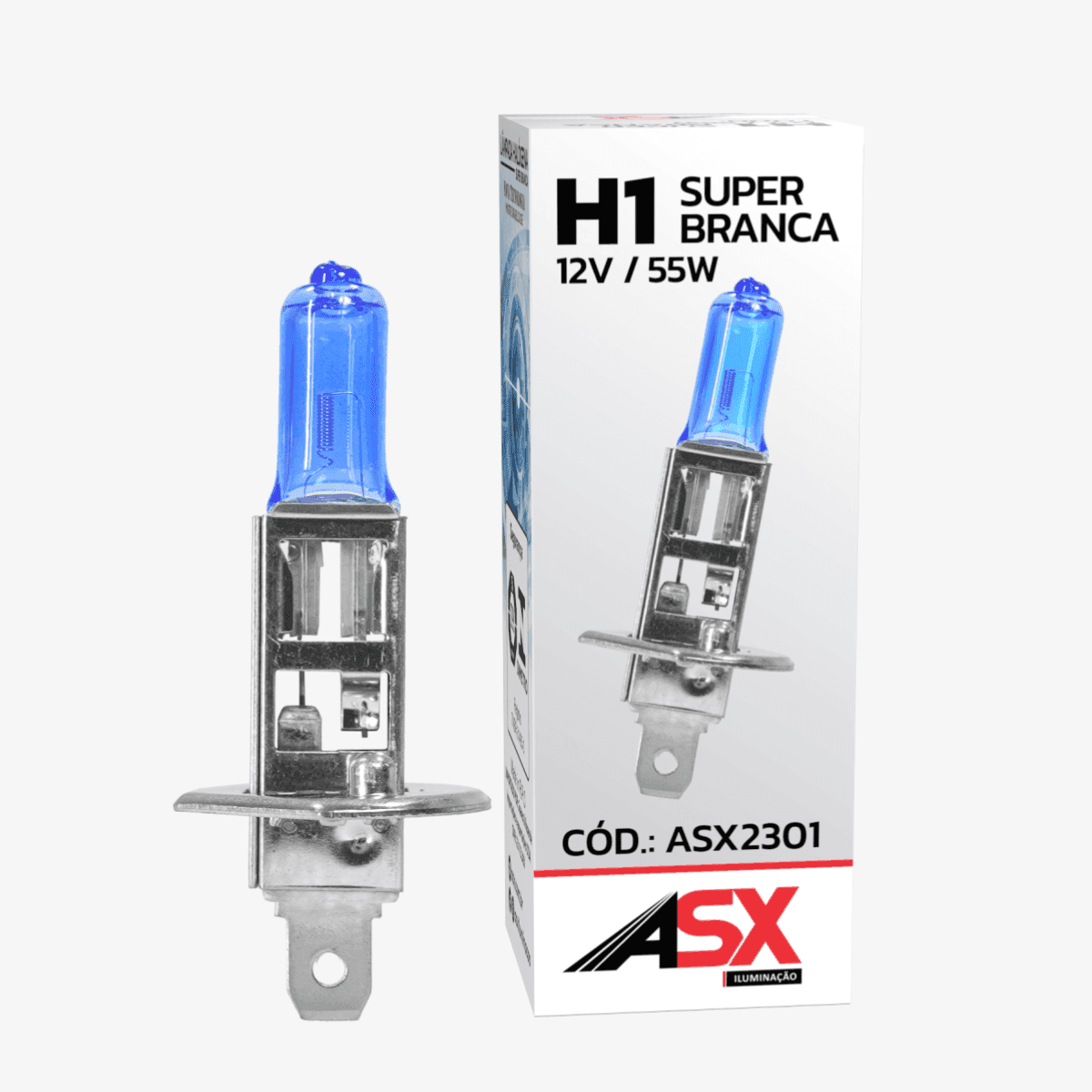 LÂMPADA H1 SUPER BRANCA