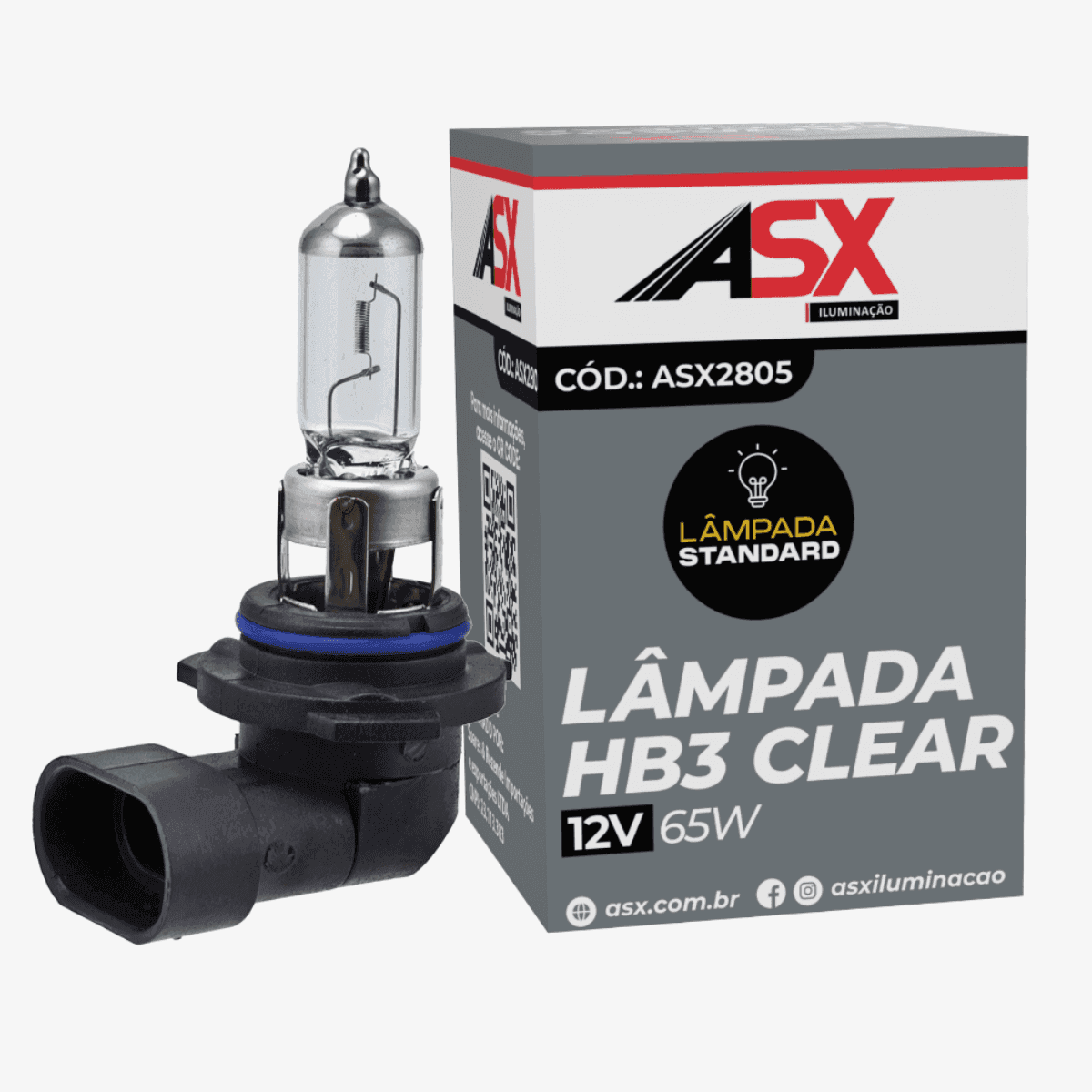 LÂMPADA HB3 CLEAR STANDARD