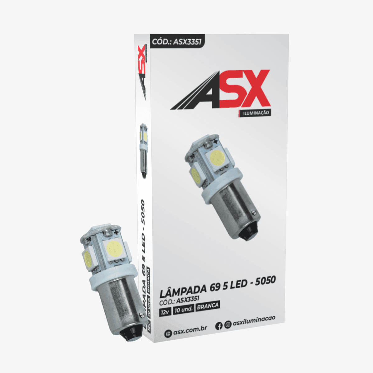 LÂMPADA 69 5 LED 5050