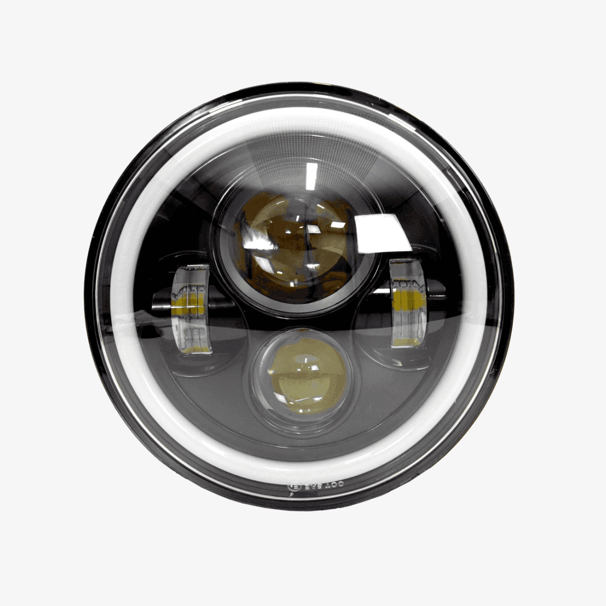 FAROL REDONDO 7" H4 ANGEL EYE