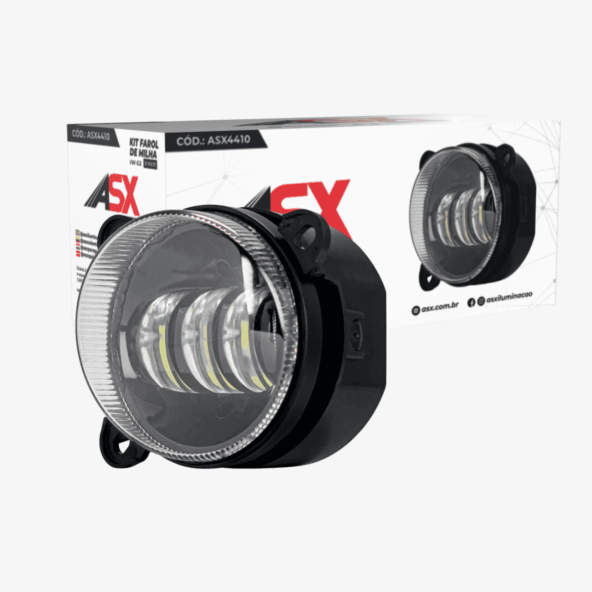 KIT FAROL DE MILHA LED VW G5