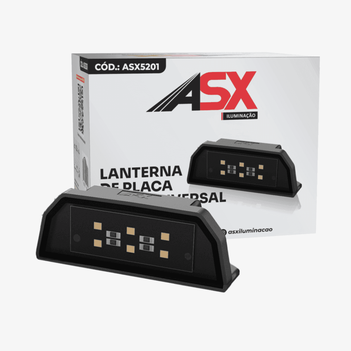 LANTERNA DE PLACA 6 LED UNIVERSAL
