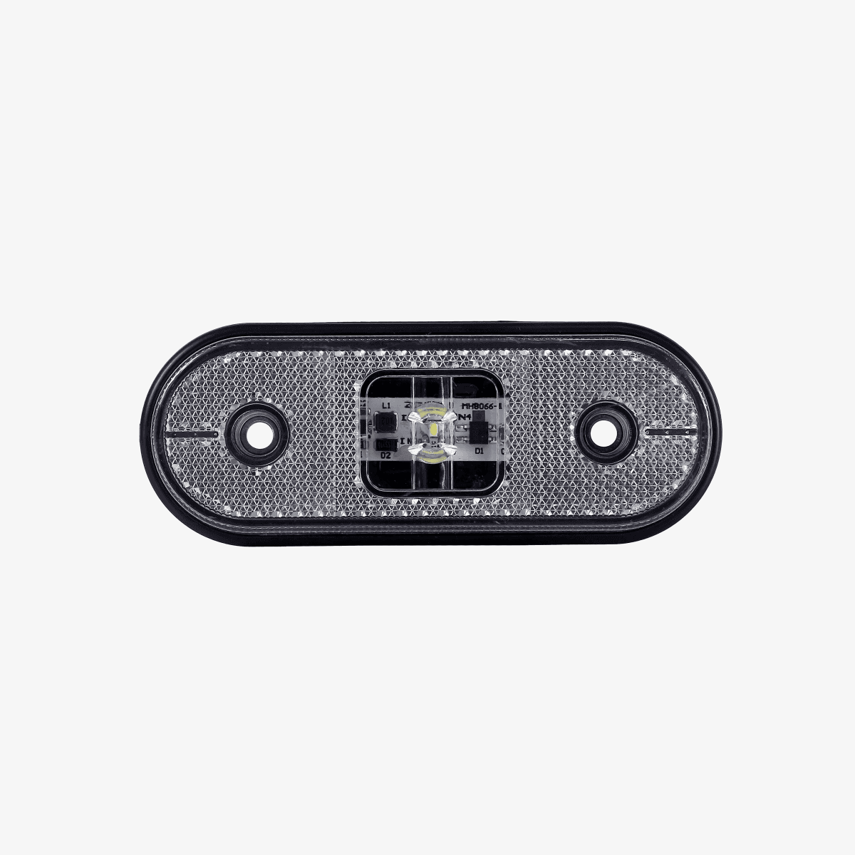 LANTERNA LATERAL OVAL UNIVERSAL FC BRANCA