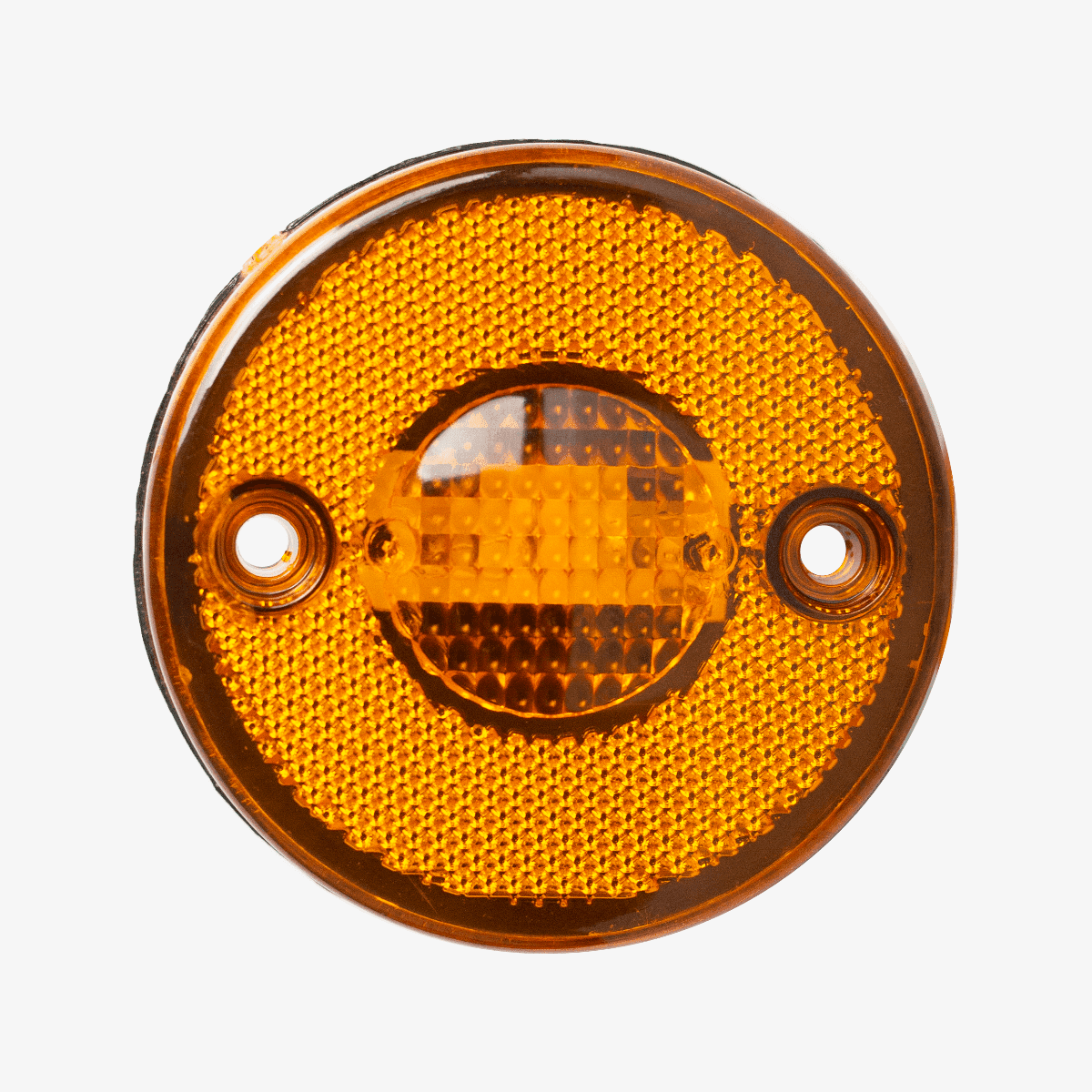 LANTERNA TRASEIRA 3 LED UNIVERSAL 65MM ÂMBAR