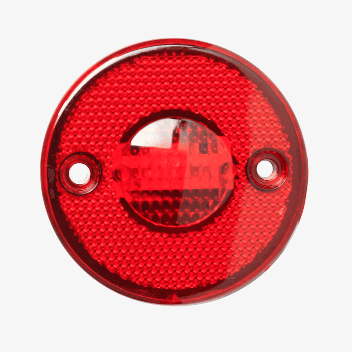 LANTERNA TRASEIRA 3 LED UNIVERSAL 85MM VERMELHA