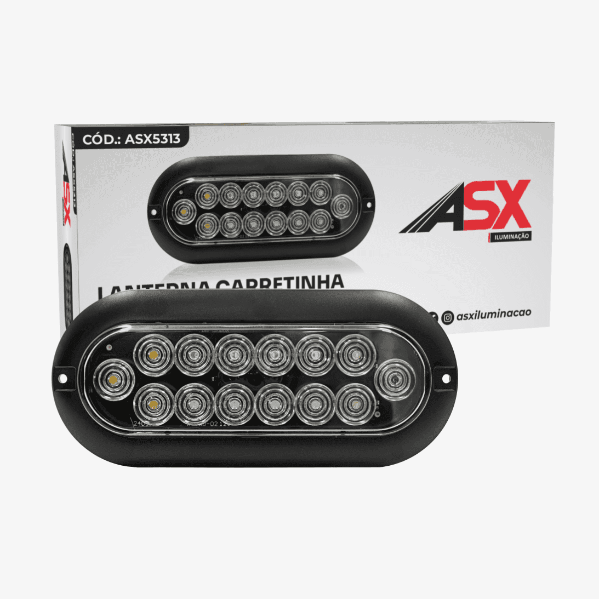 LANTERNA CARRETINHA STANDARD CRISTAL