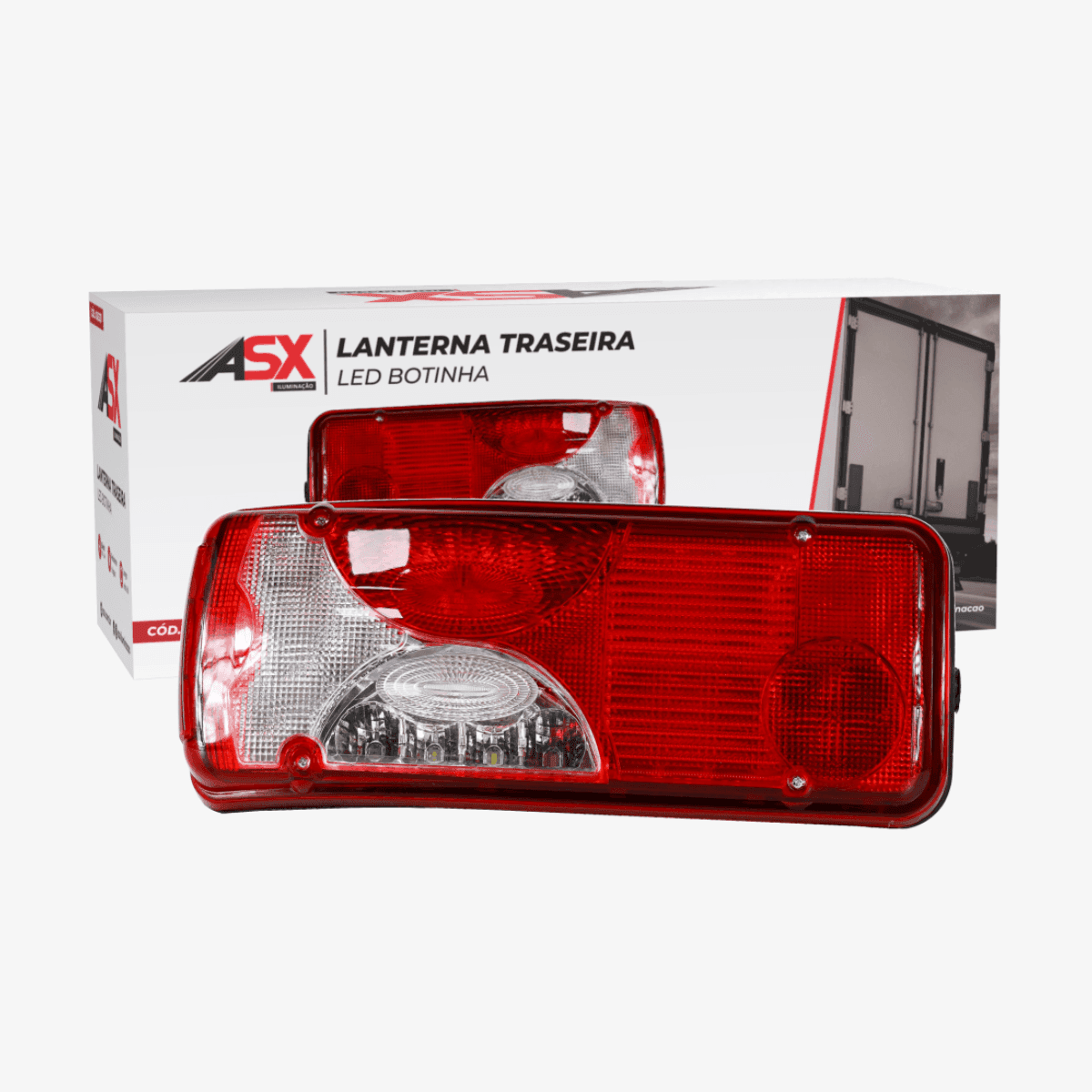 LANTERNA TRASEIRA LED BOTINHA ESQUERDA