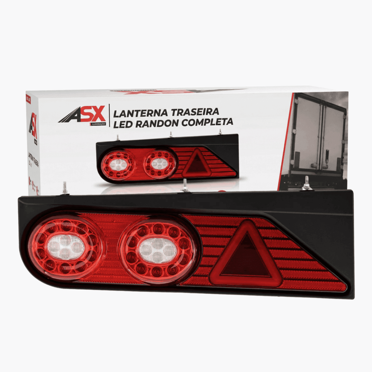 LANTERNA TRASEIRA LED COMPLETA RANDON ESQUERDA