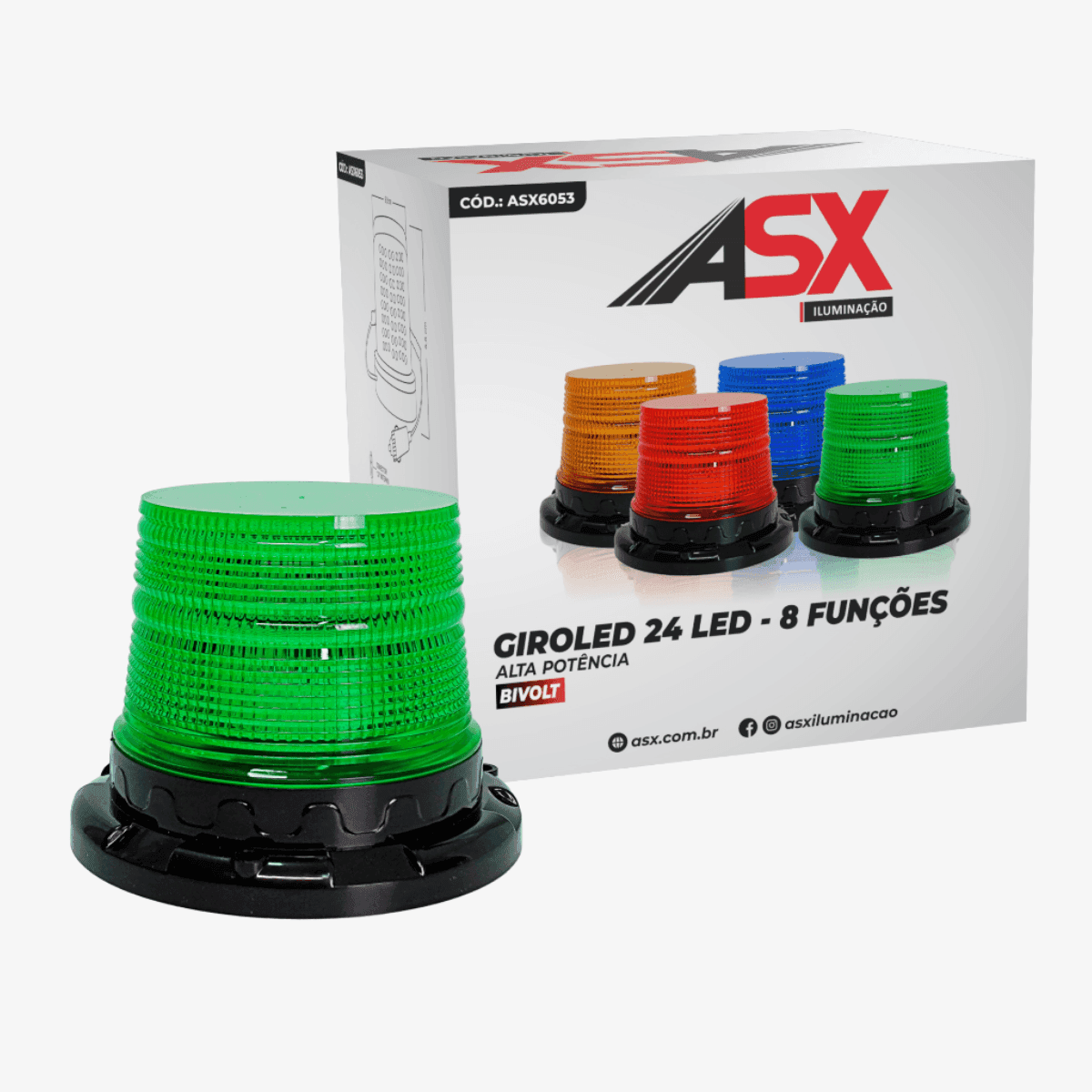 GIROLED 24 LED SMD VERDE