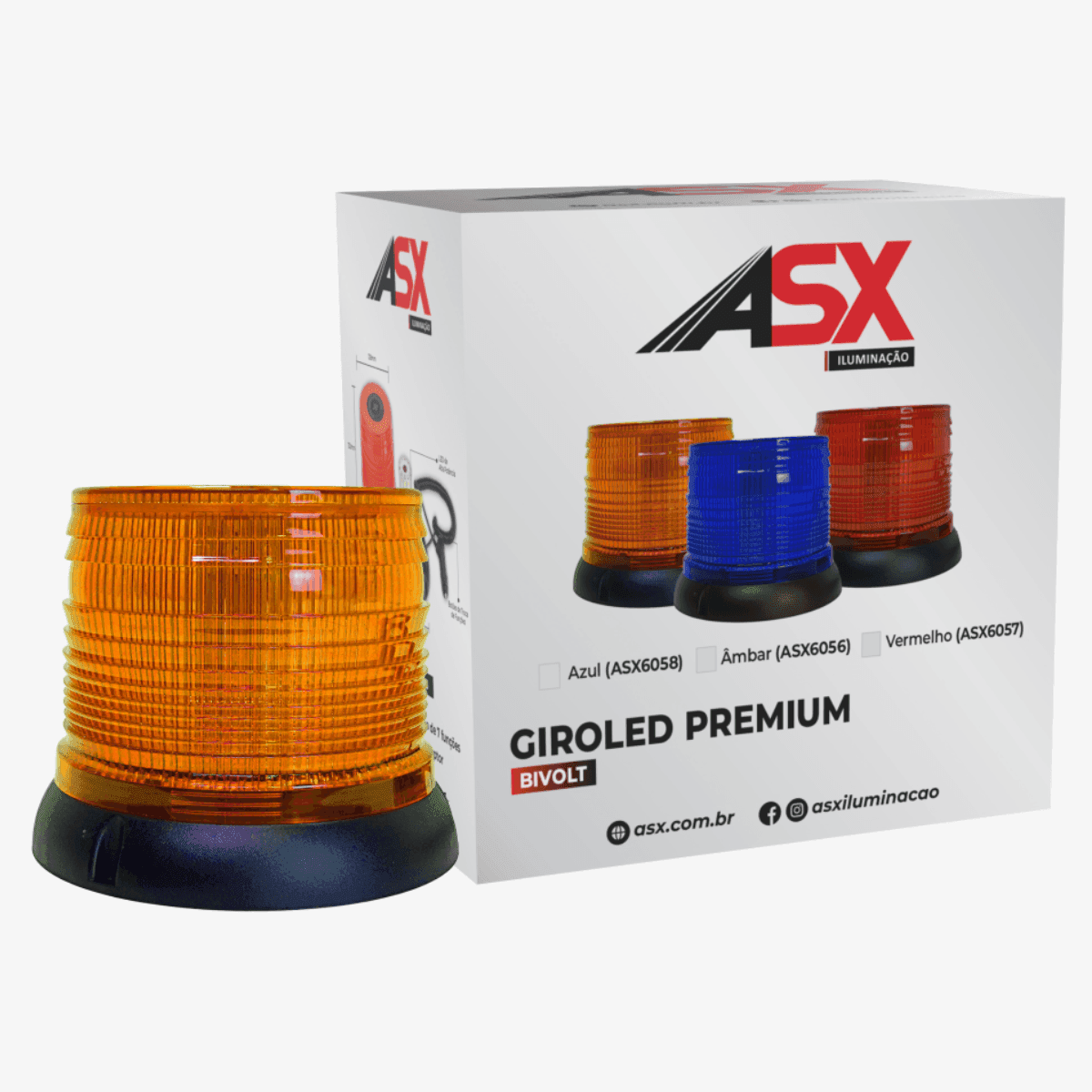 GIROLED PREMIUM 60 LED ÂMBAR