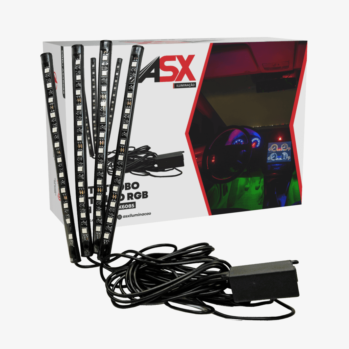 KIT STROBO RÍTMICO RGB