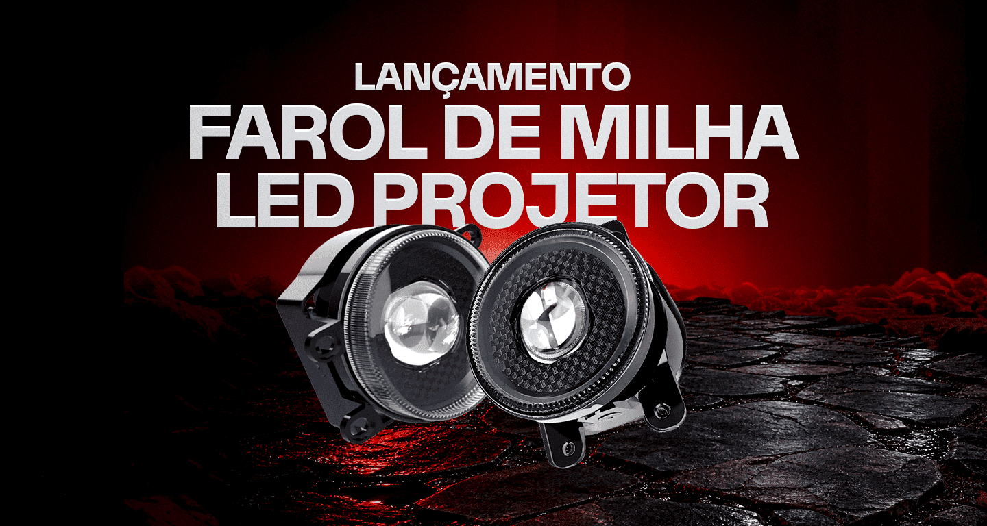 Lançamento Farol de Milha LED Projetor ASX: conheça a novidade